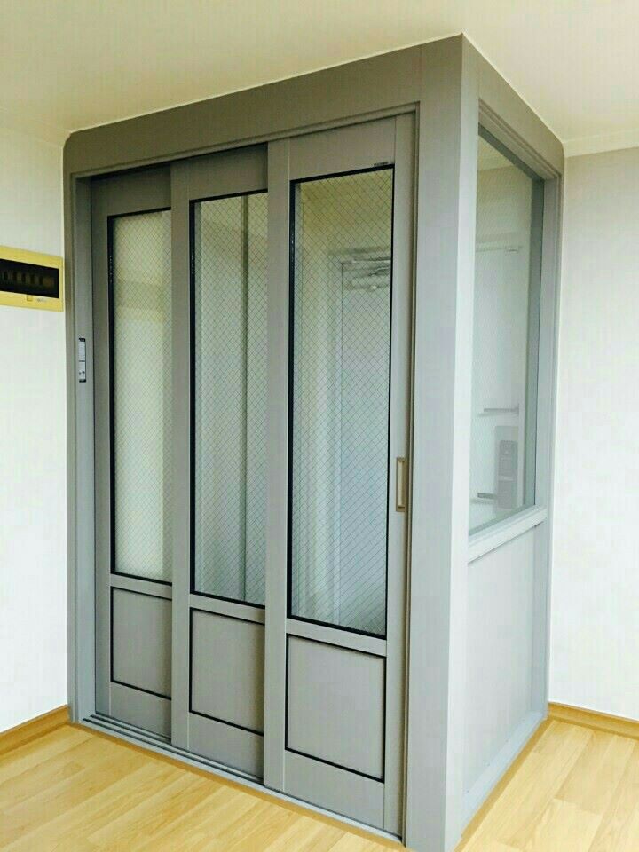 ㄱ 자형현관중문